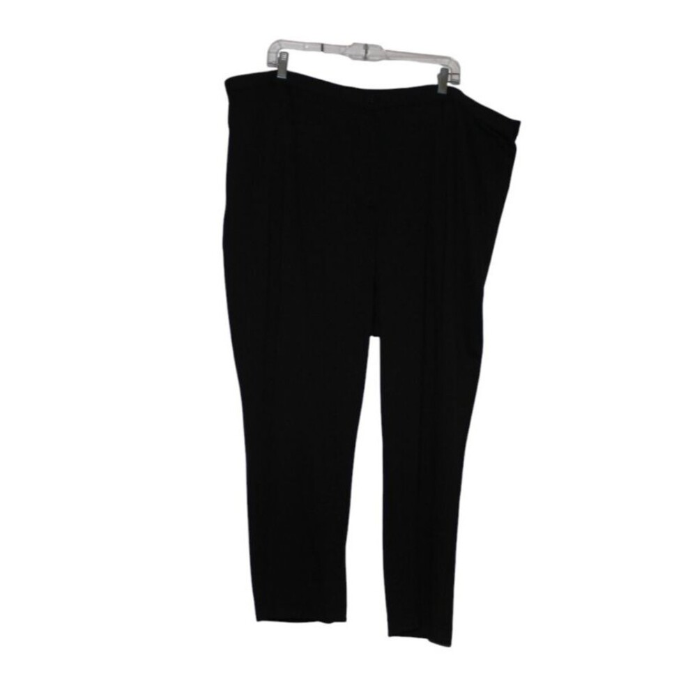 Maggie Barnes Pants Womens3X WP Black Elastic Waist NWT